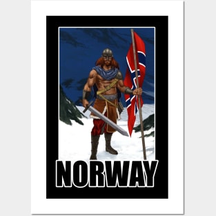 Norway Viking Posters and Art